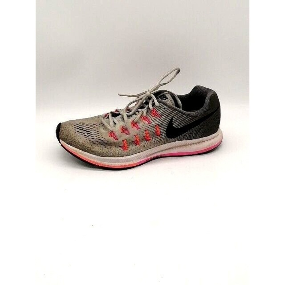 Nike Womens Sneakers Zoom Pegasus 33 Gray 9 Running Shoe Athletic Comfort